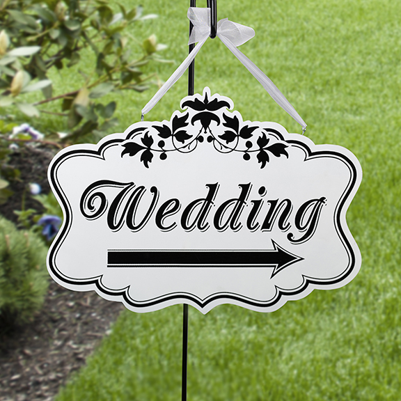Wedding Sign - Double Sided